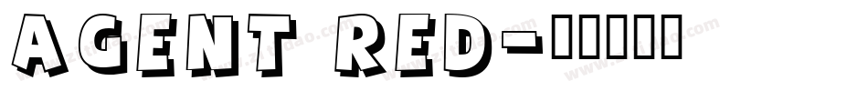 Agent Red字体转换